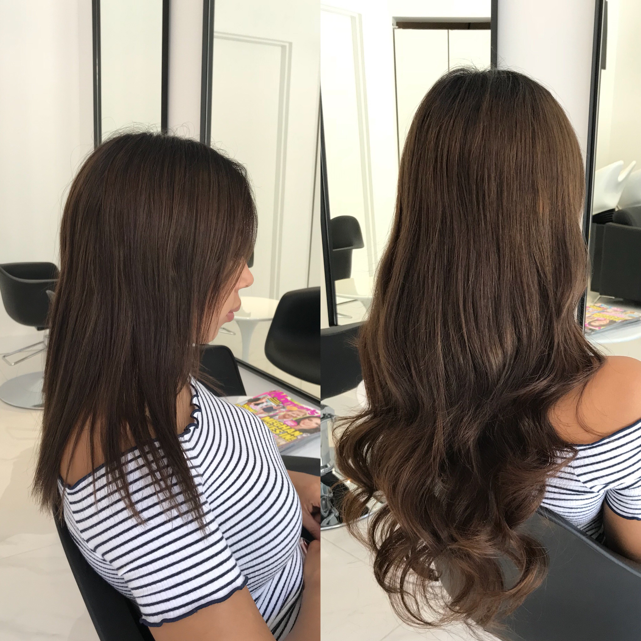 Nano bead hair extensions